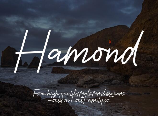 Hamond Font