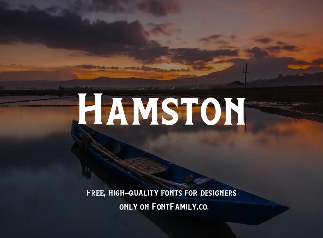 Hamston Font