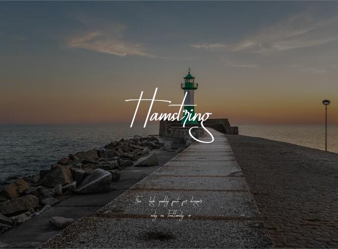 Hamstring Font