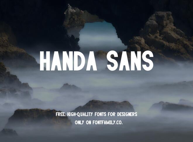 Handa Sans Font
