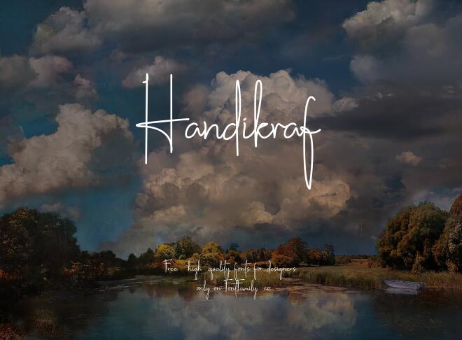 Handikraf Font