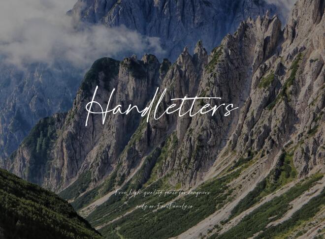 Handletters Font
