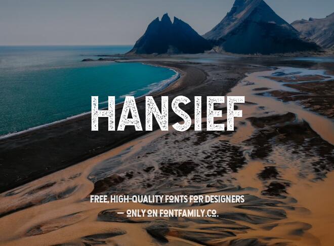 Hansief Font