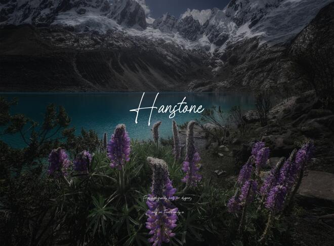 Hanstone Font