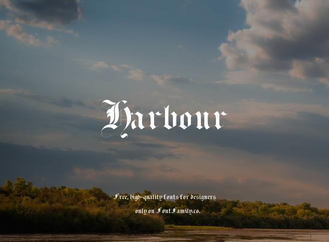 Harbour Font