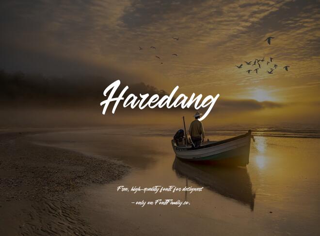 Haredang Font
