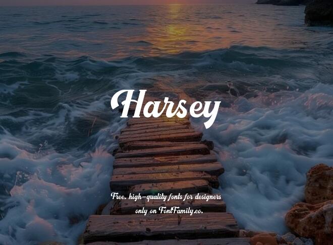 Harsey Font