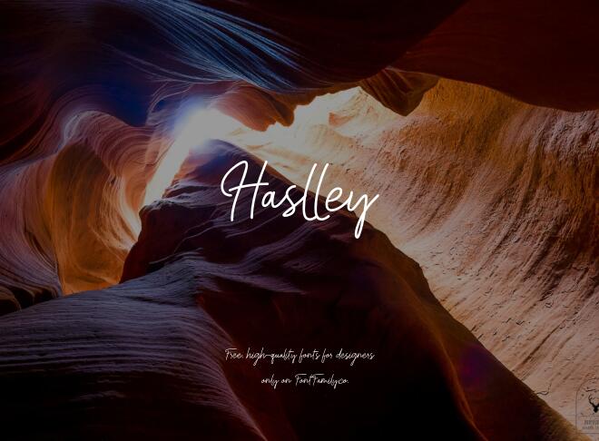 Haslley Font