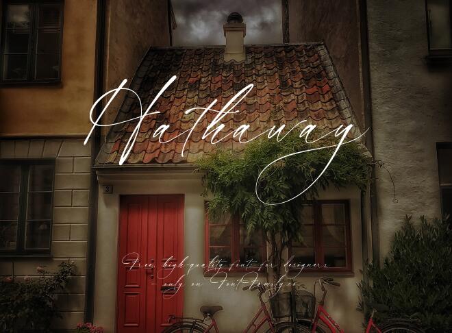 Hathaway Font