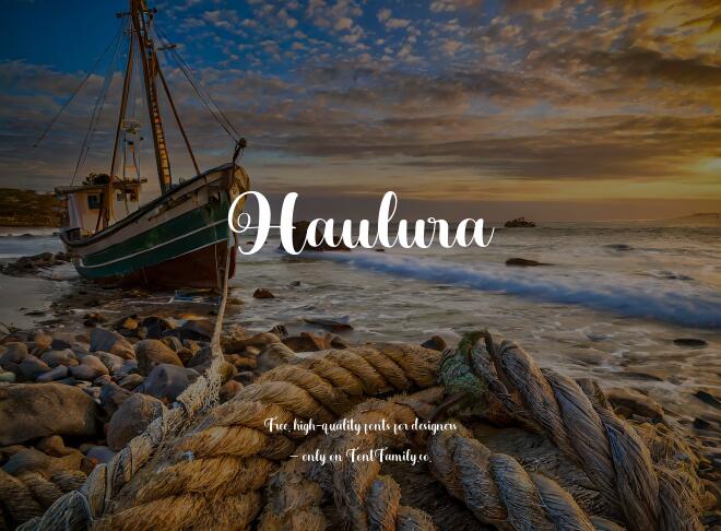 Haulura Font