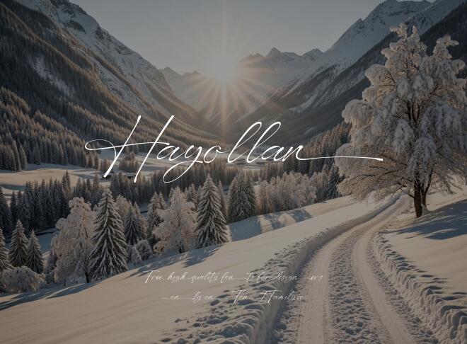 Hayollan Font