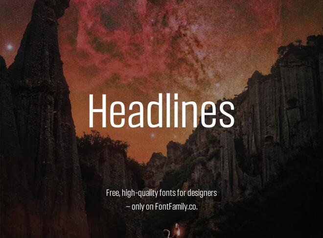 Headlines Font