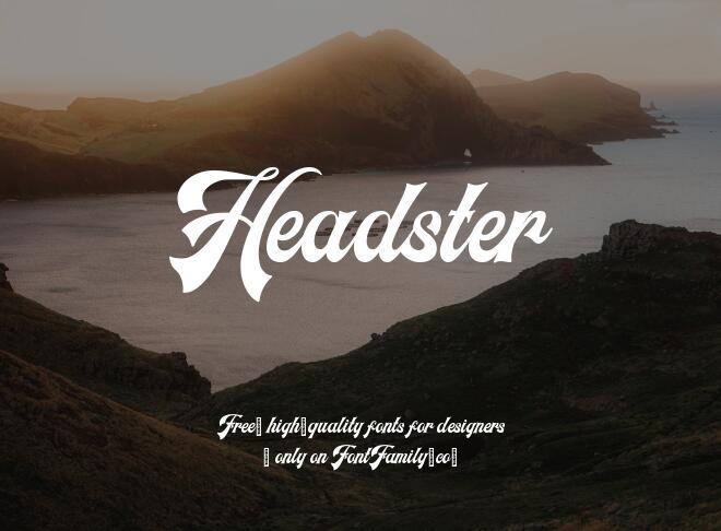 Headster Font