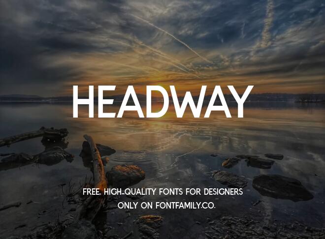 Headway Font