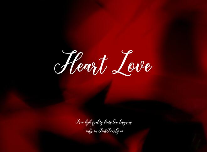 Heart Love Font