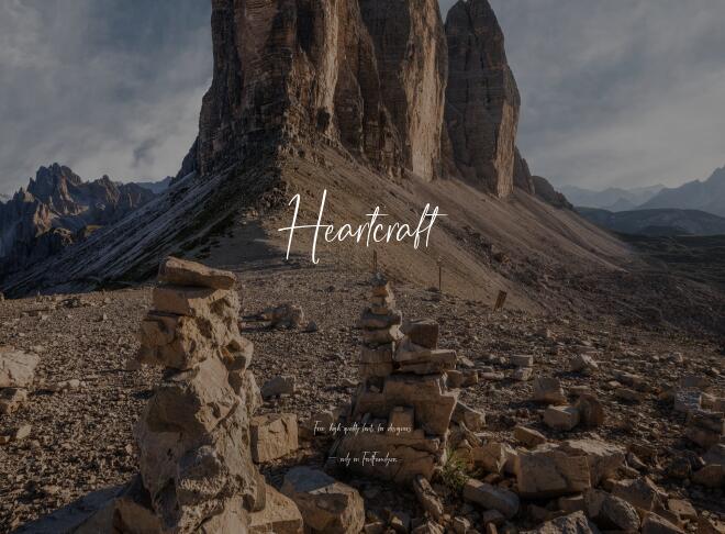Heartcraft Font