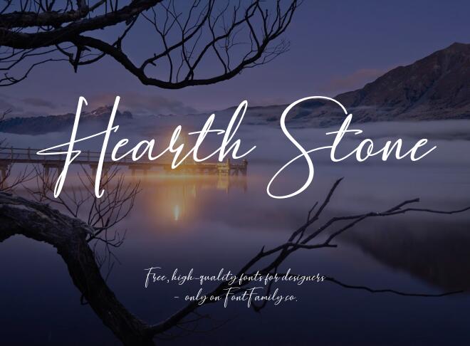 Hearth Stone Font