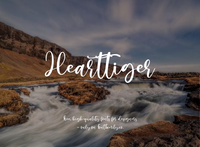 Hearttiger Font