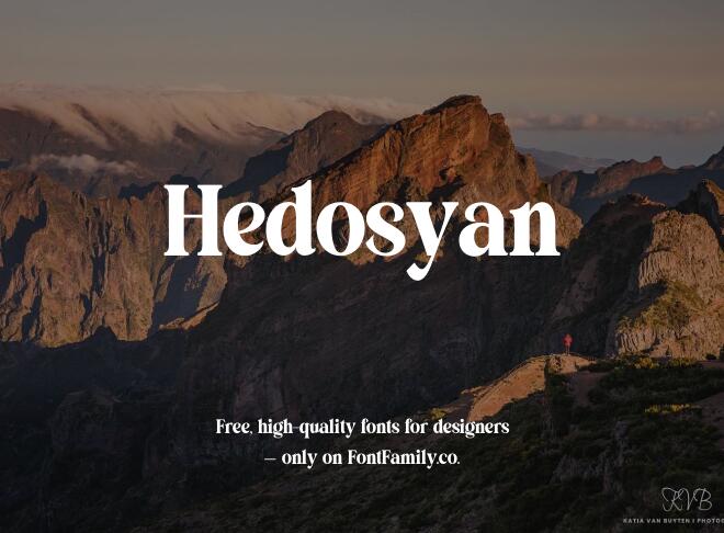 Hedosyan Font