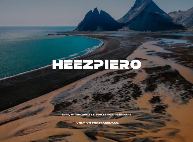 Heezpiero Font