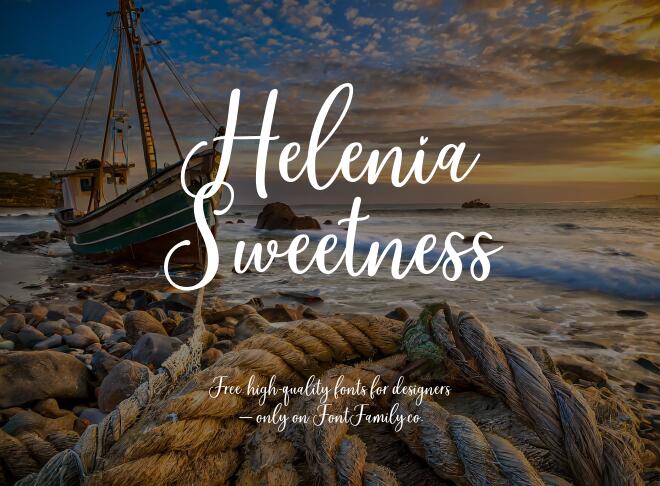 Helenia Sweetness Font