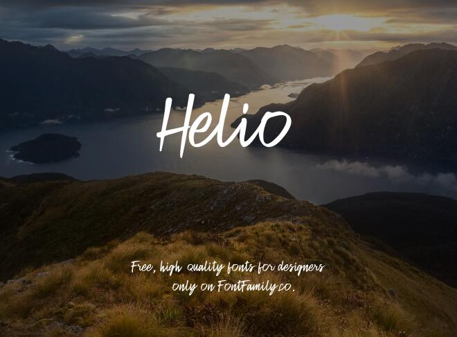 Helio Font