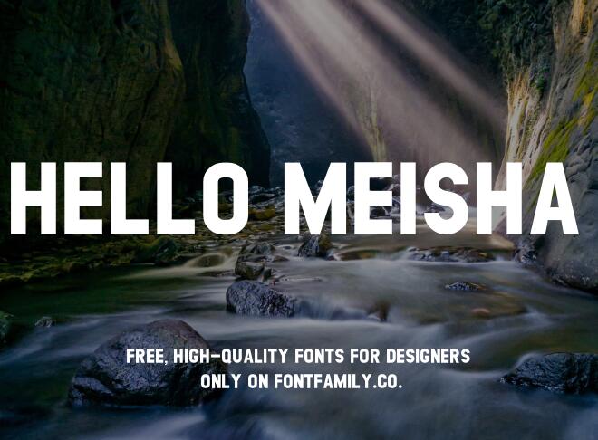 Hello Meisha Font