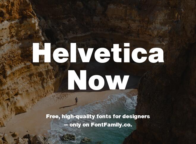 Helvetica Now Font