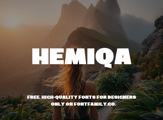 Hemiqa Font