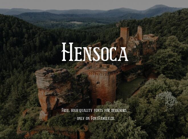 Hensoca Font