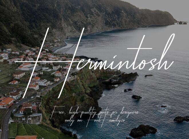 Hermintosh Font