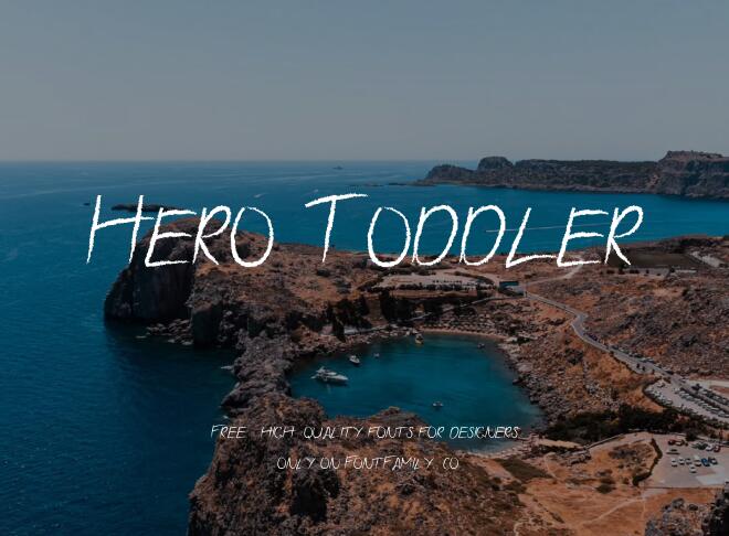 Hero Toddler Font