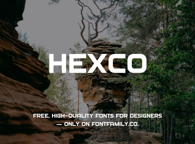 Hexco Font