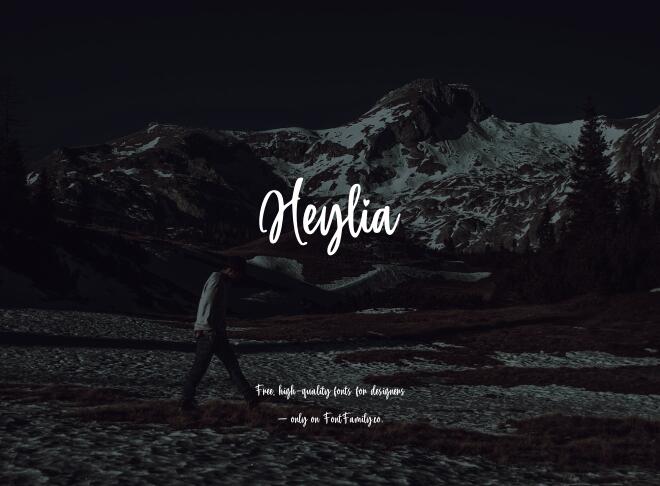 Heylia Font