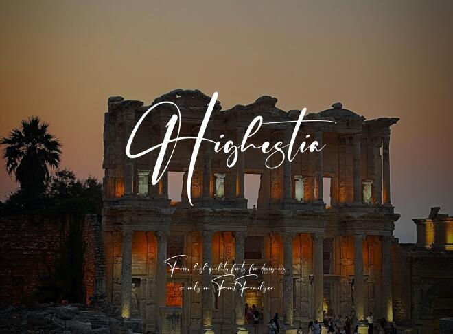 Highestia Font