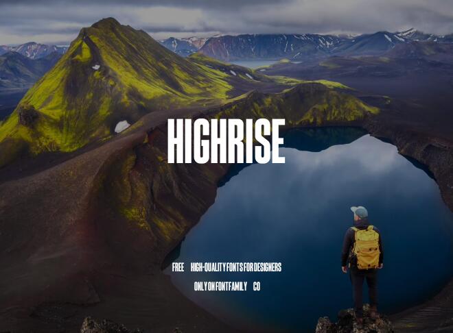Highrise Font