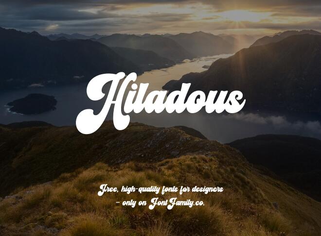 Hiladous Font