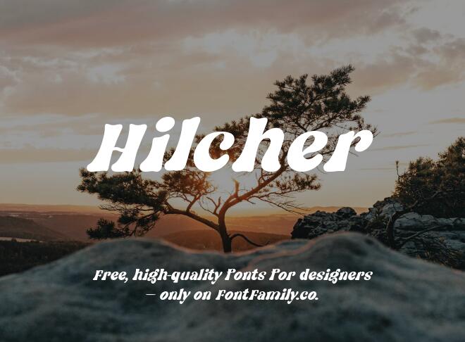 Hilcher Font