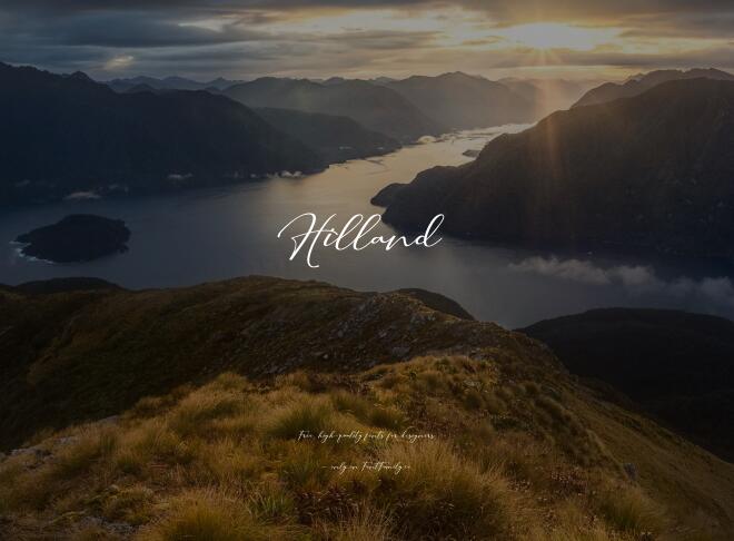 Hilland Font