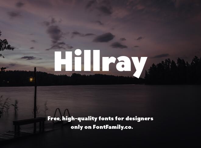 Hillray Font