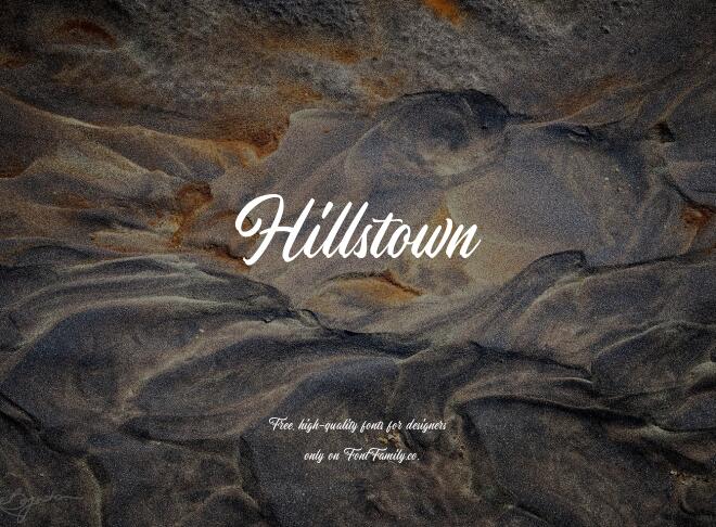 Hillstown Font