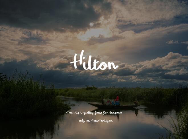 Hilton Font