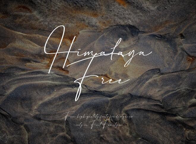 Himalaya Free Font