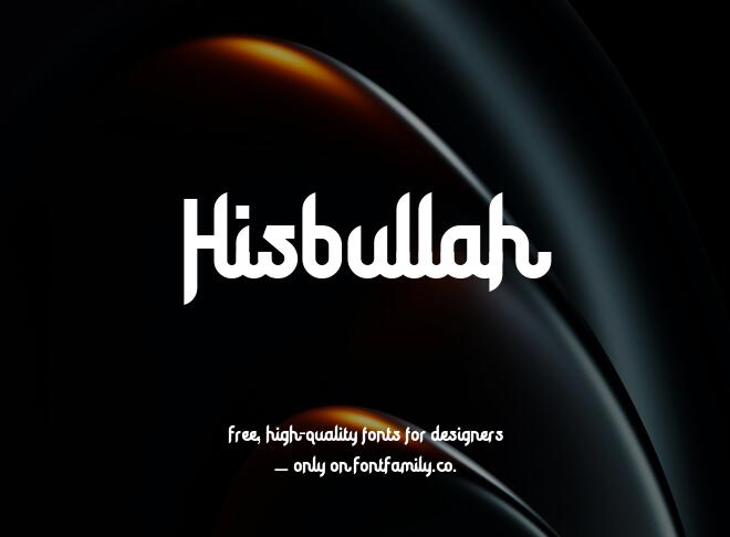 Hisbullah Font