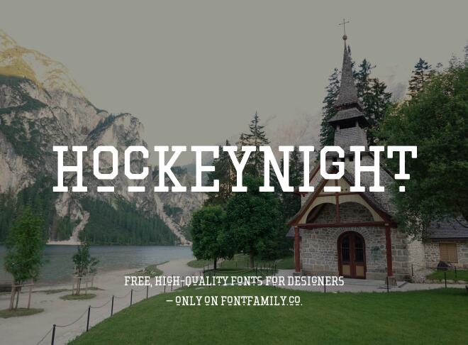Hockeynight Font