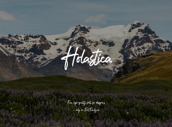 Holastica Font