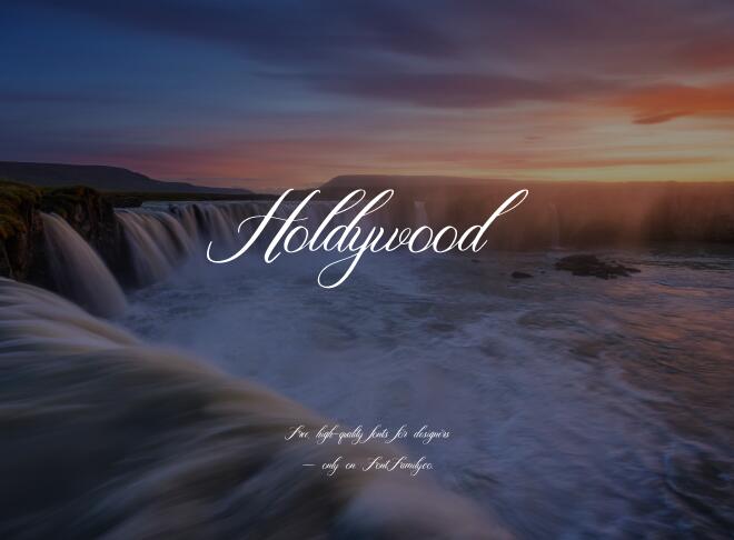 Holdywood Font