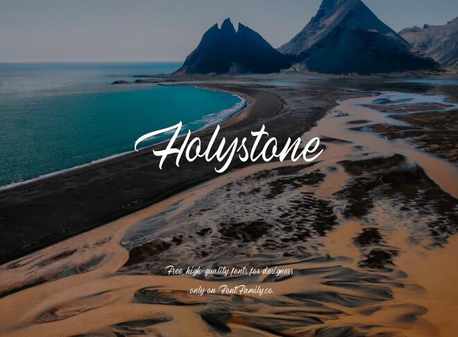 Holystone Font