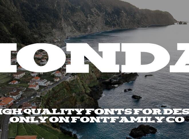 Honda Font