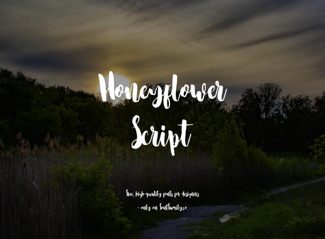 Honeyflower Script Font
